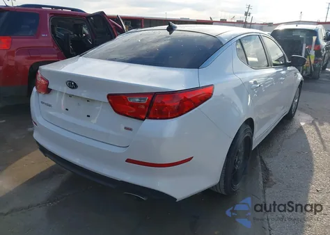 2014 Kia Optima Lx from USA, damaged, VIN KNAGM4A71E5458434